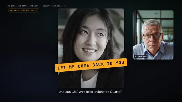 Standbild aus dem Film „Let me come back to you“